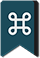 footer logo for the Shortcut Keeper macOS app